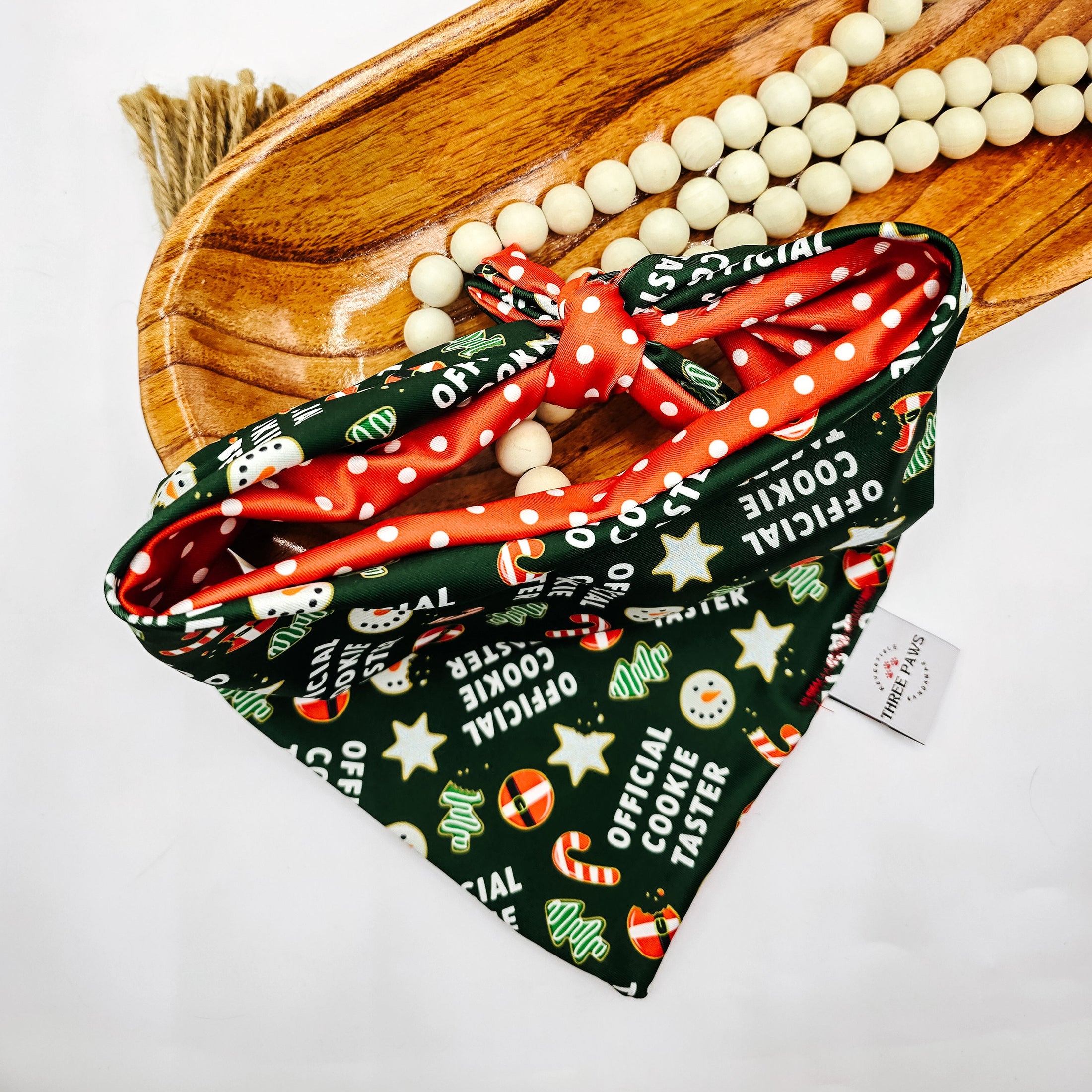 Offical Cookie tester Dog Bandana