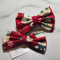 Load image into Gallery viewer, Cutie Snowman Bowtie
