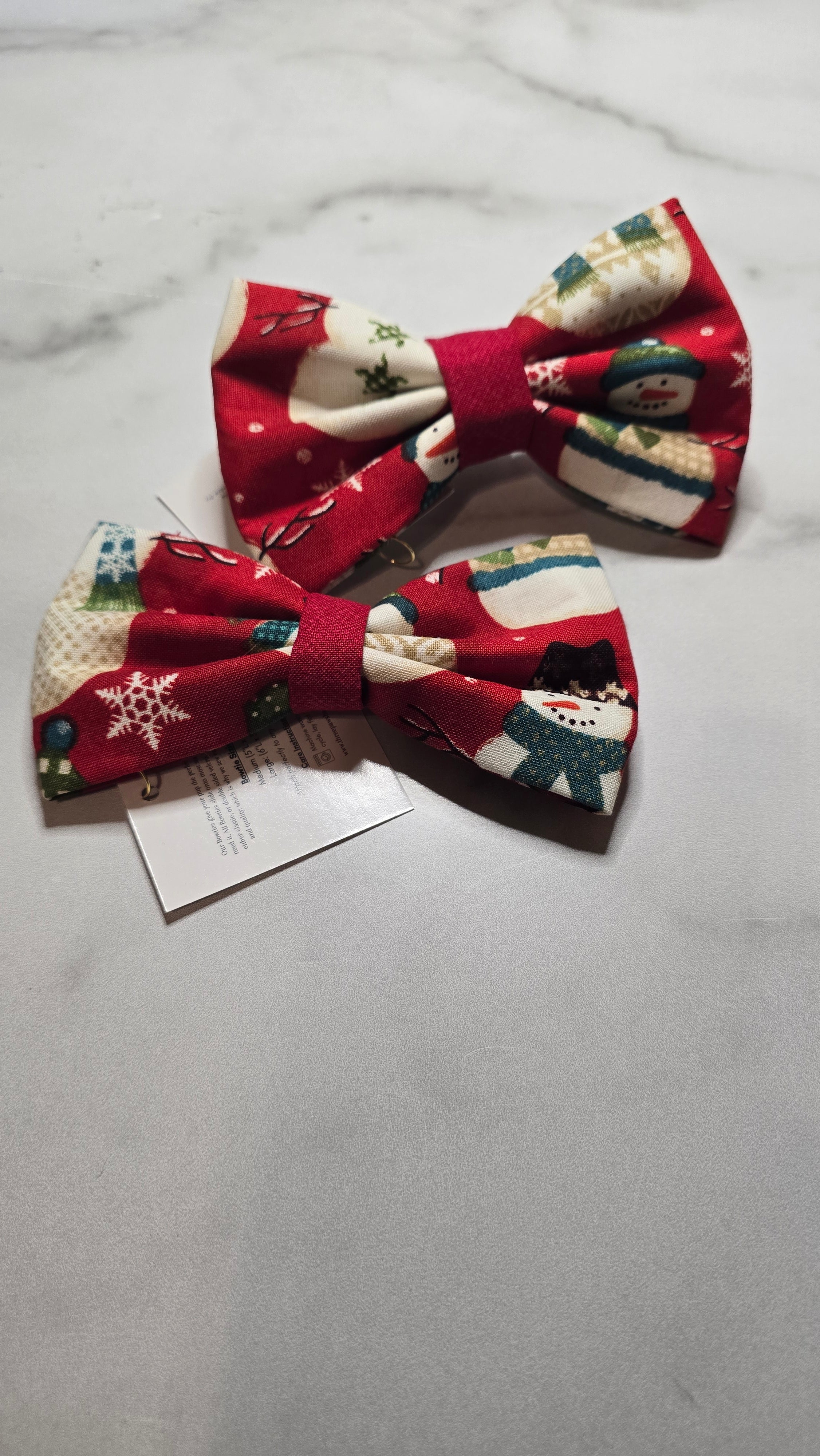 Cutie Snowman Bowtie