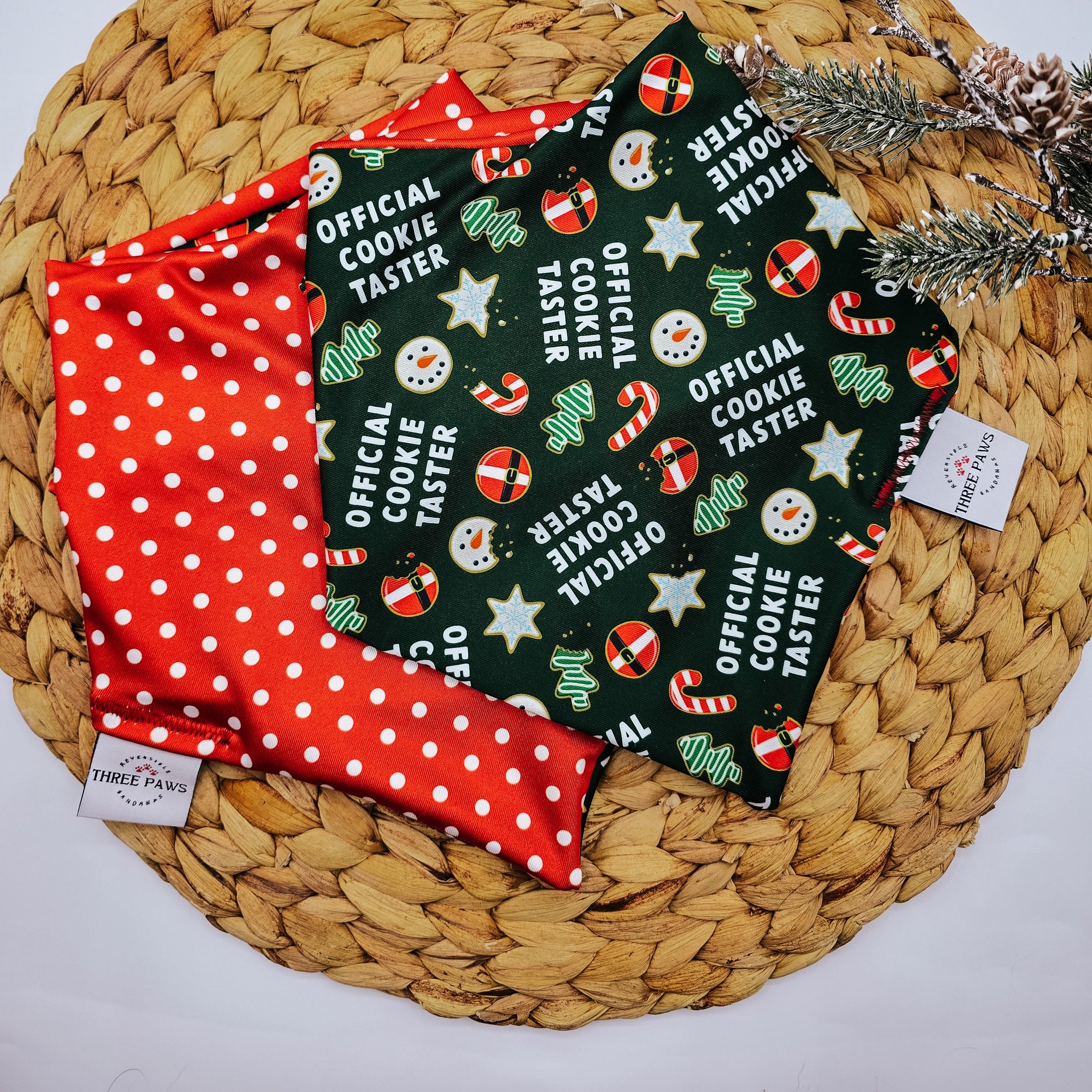 Offical Cookie tester Dog Bandana