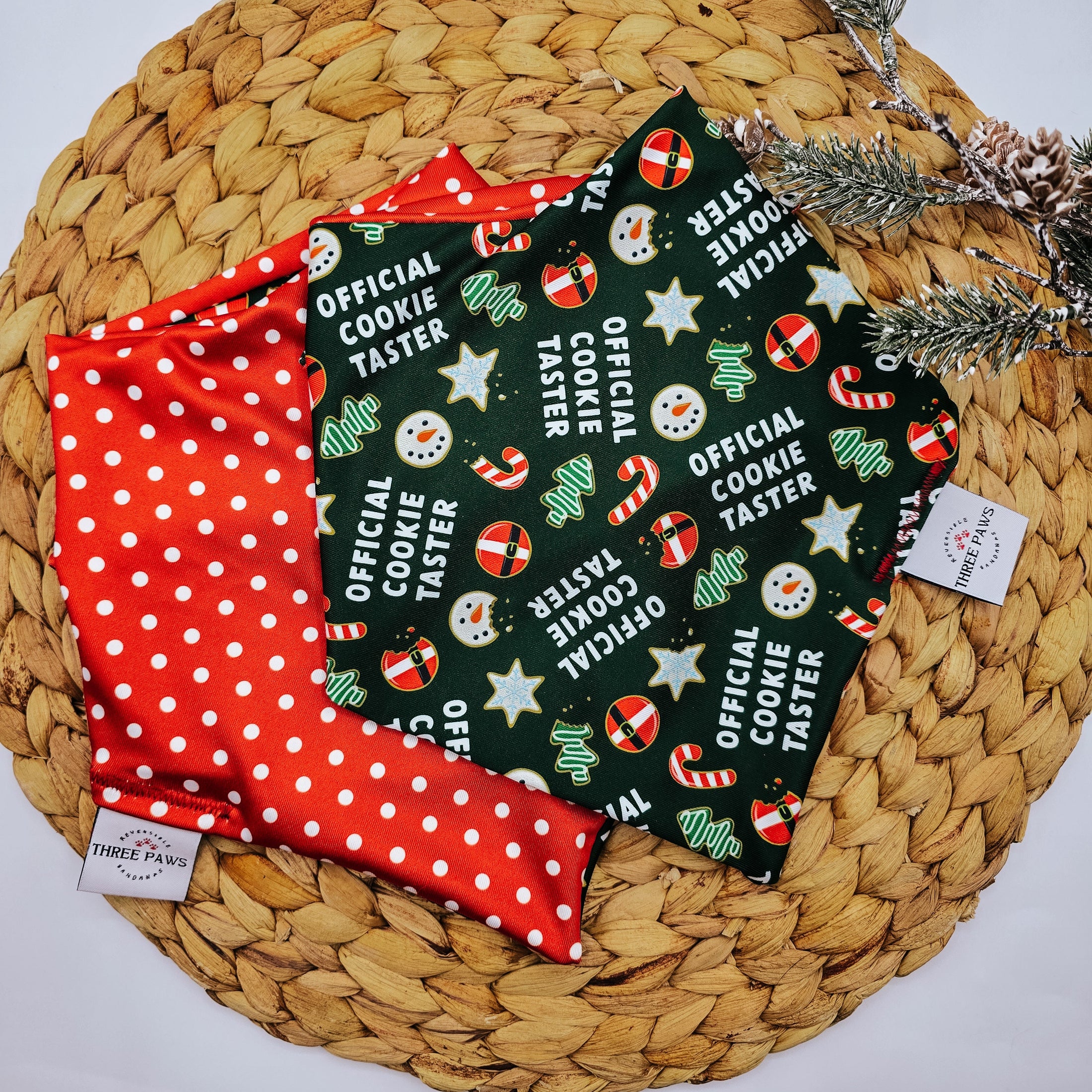 Offical Cookie tester Dog Bandana