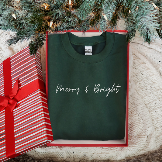 Merry & Bright Sweatshirt
