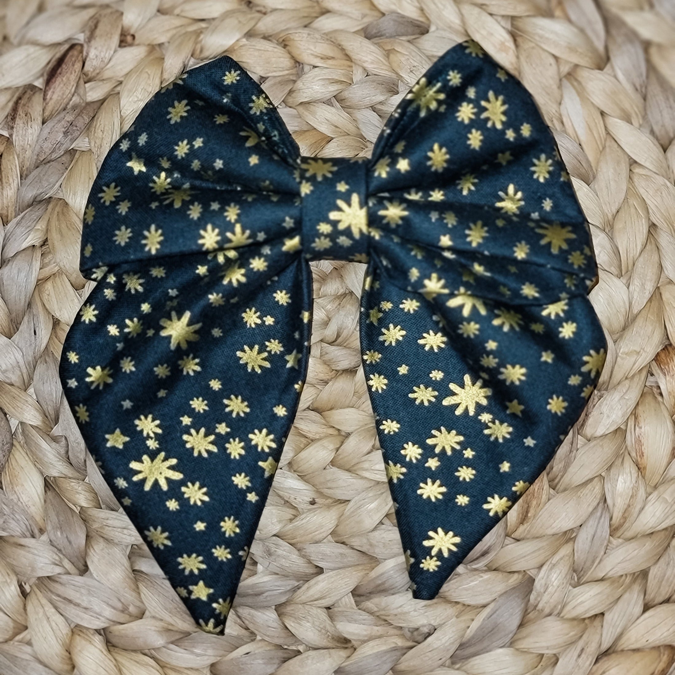 Christmas Star Hair Bow