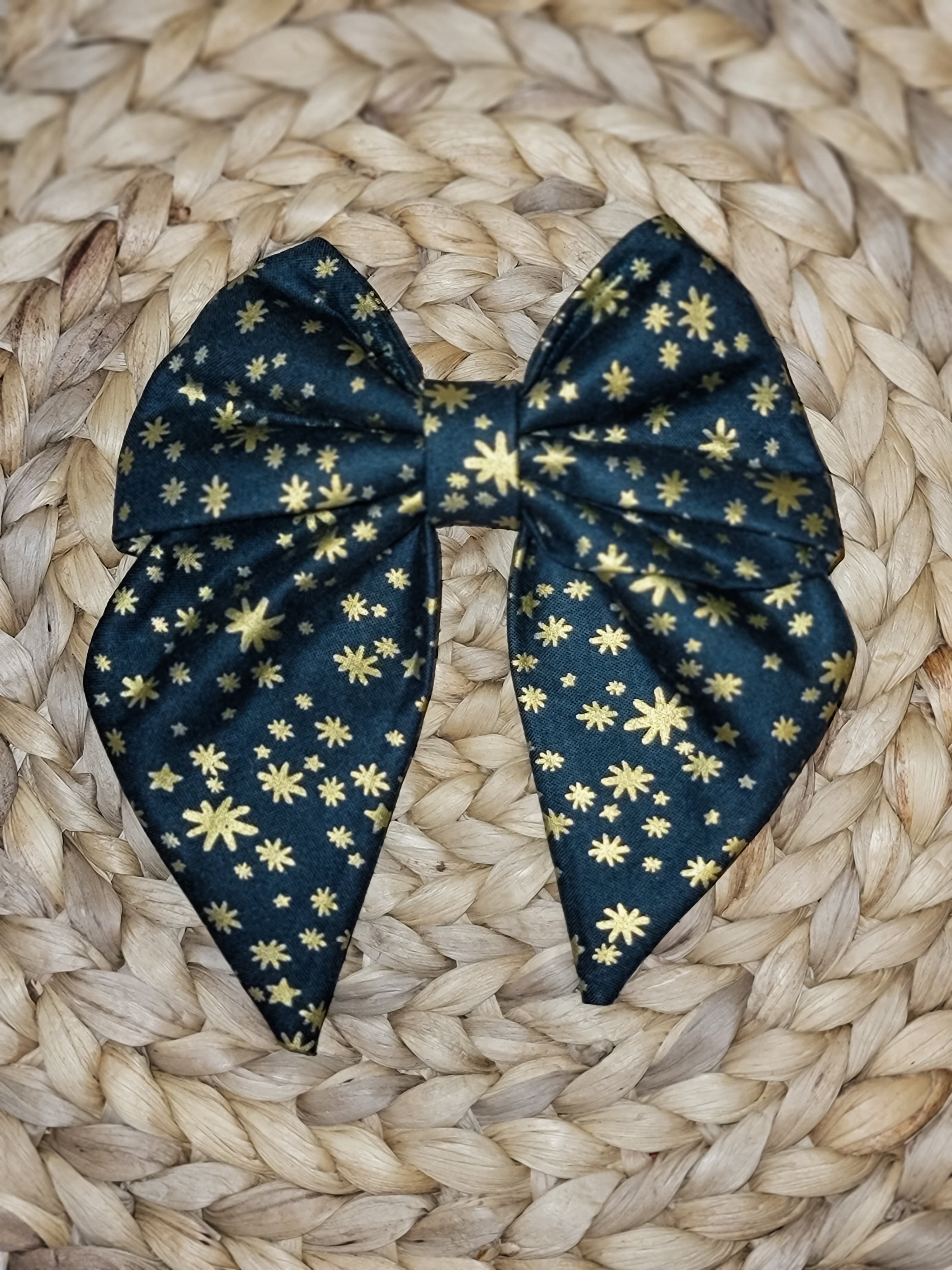 Christmas Star Hair Bow