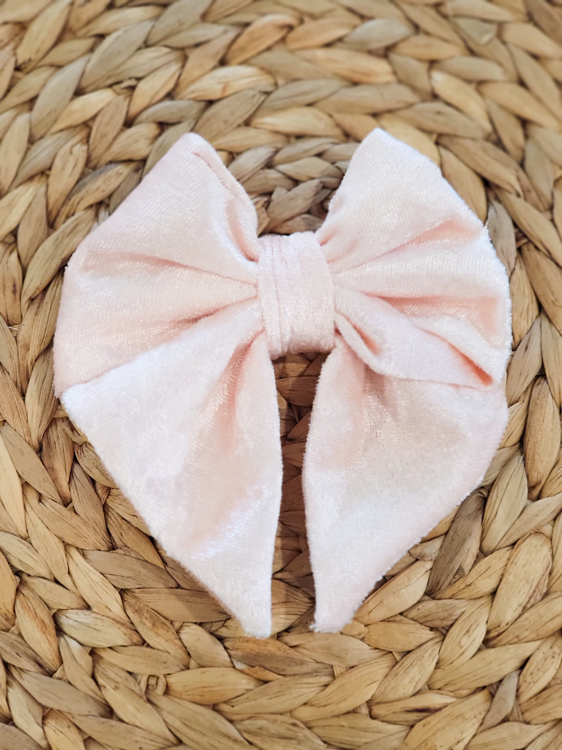 Soft Pink Hair Bow