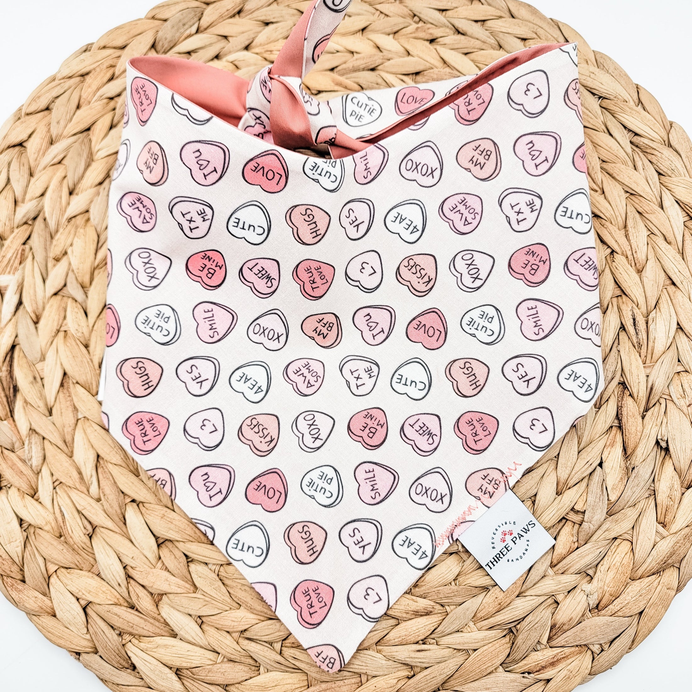 Cutie Pie Candy Dog Bandana