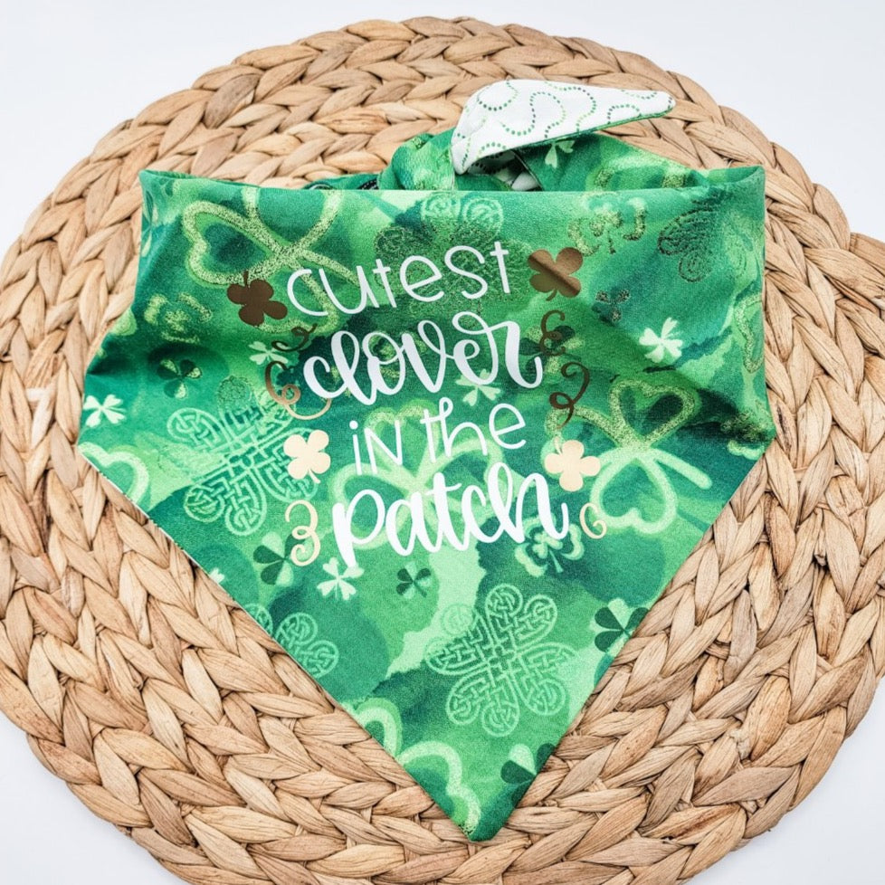 Cutest Clover Dog Bandana