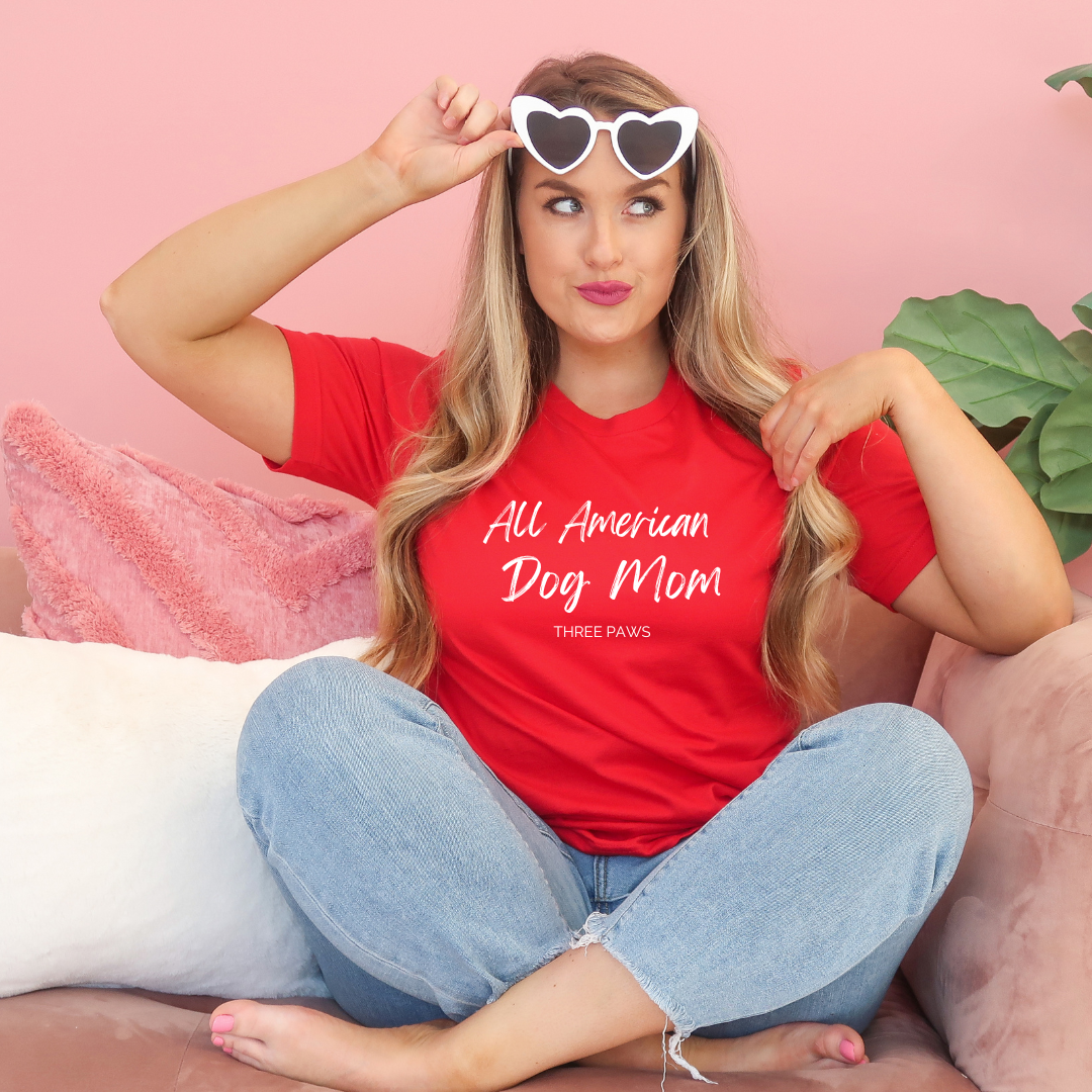 All American Dog Mom Shirt