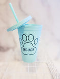Load image into Gallery viewer, Pawsome Dog Mom Tumbler
