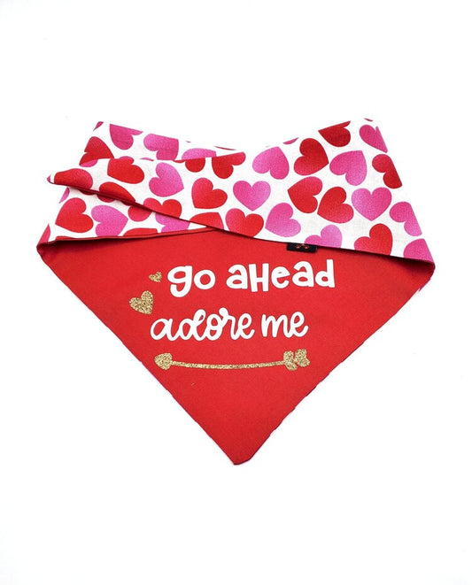 Go ahead ADORE Me Dog Bandana